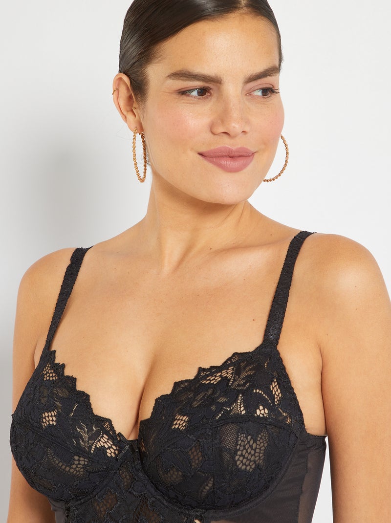 Body Arum 'Sans Complexe' noir - Kiabi