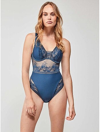 Body avec armature et bonnets en mousse ultralégère en bonnets B et C