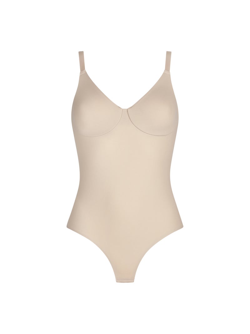 Body avec armatures Invisibility For Curves Beige - Kiabi