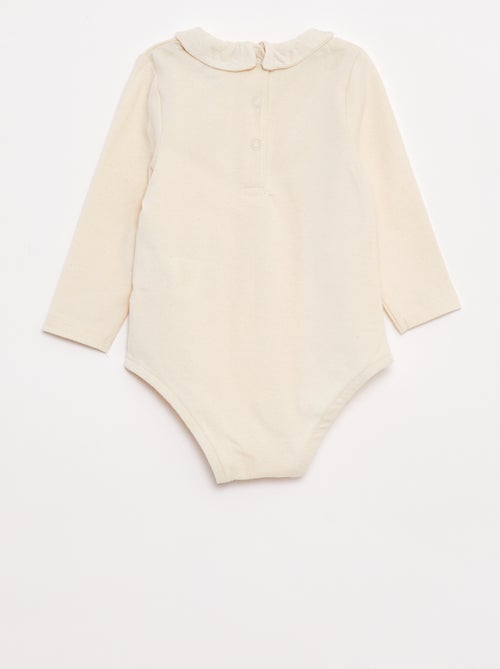 Body avec col claudine - Kiabi