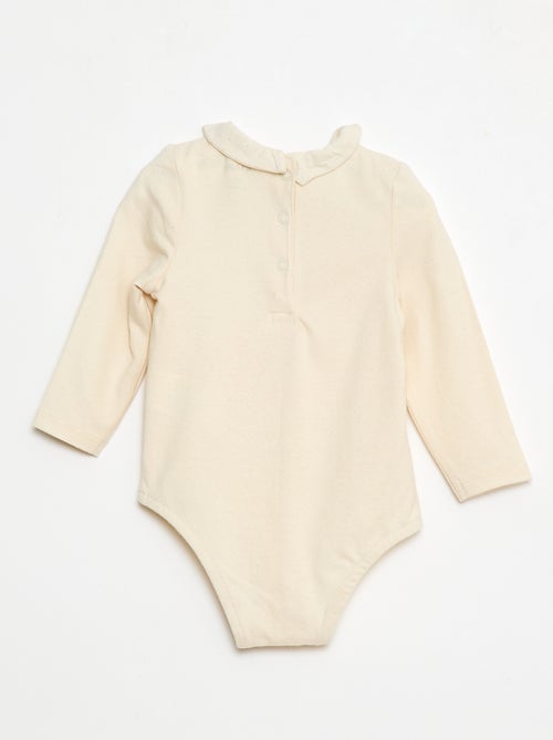 Body avec col claudine - Kiabi