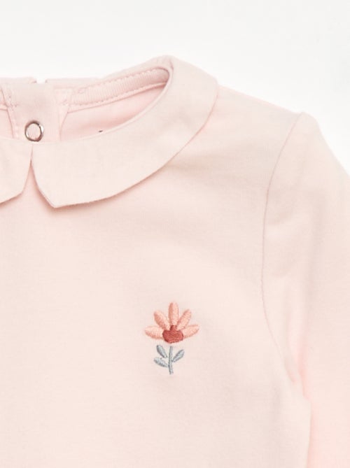 Body avec col claudine - Kiabi