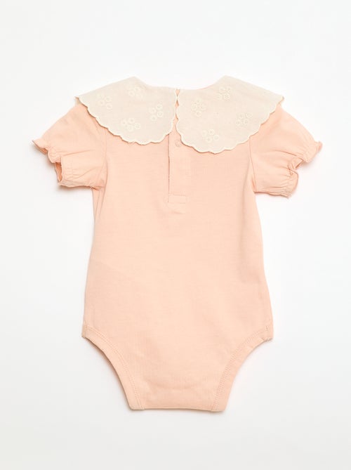 Body avec col claudine - Kiabi