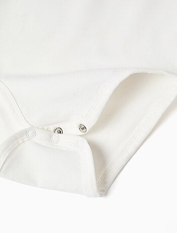 Body avec imprimé et col à volants