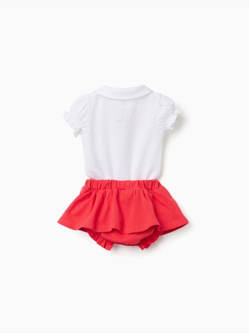 Body avec imprimé Minnie + jupe - Kiabi Body avec imprimé Minnie + jupe - Kiabi