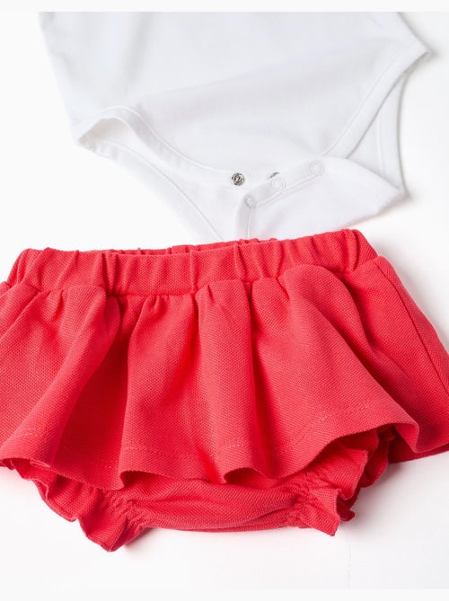 Body avec imprimé Minnie + jupe - Kiabi Body avec imprimé Minnie + jupe - Kiabi