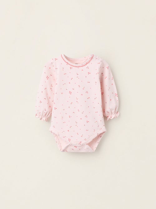 Body avec Motif de Fleurs et de Champignons - Kiabi