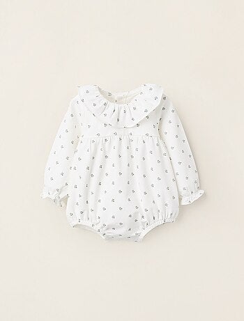 Body avec Motif et Volants