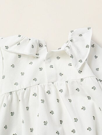 Body avec Motif et Volants