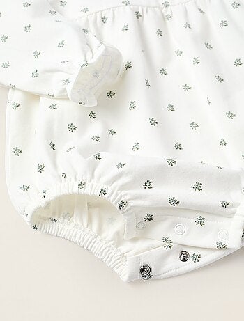 Body avec Motif et Volants