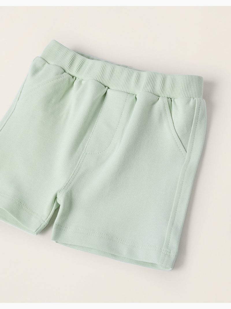 Body avec Motif + Jupe-culotte en Piqué Blanc - Kiabi