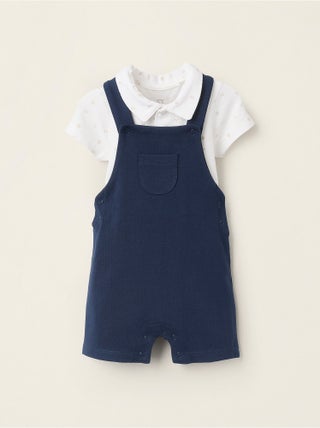 Body avec Motif + Salopette