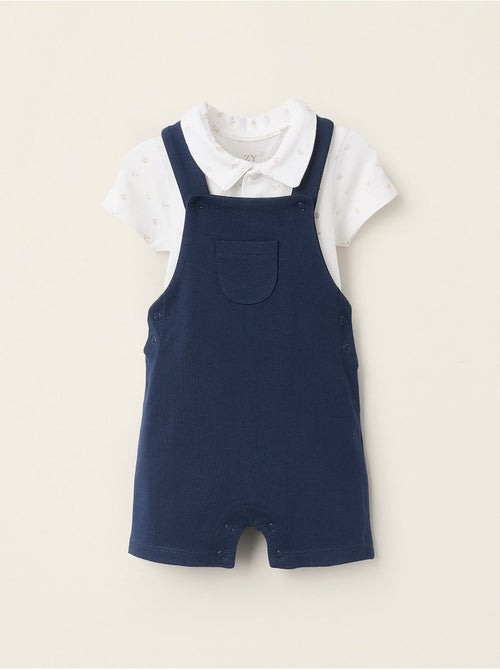 Body avec Motif + Salopette - Kiabi