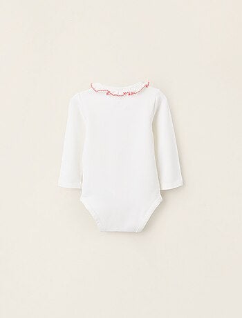 Body avec Volants au Col