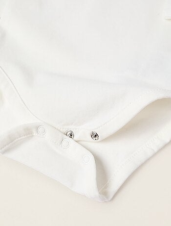 Body avec Volants au Col