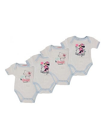 Body Bébé Lot de 4 Disney MINNIE
