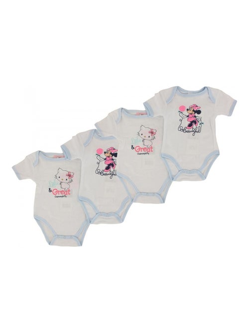 Body Bébé Lot de 4 Disney MINNIE - Kiabi