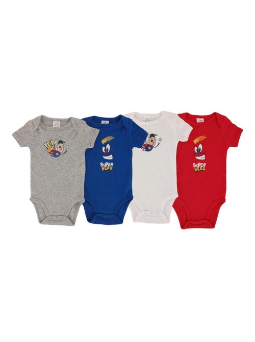 Body Bébé Lot de 4 - Kiabi
