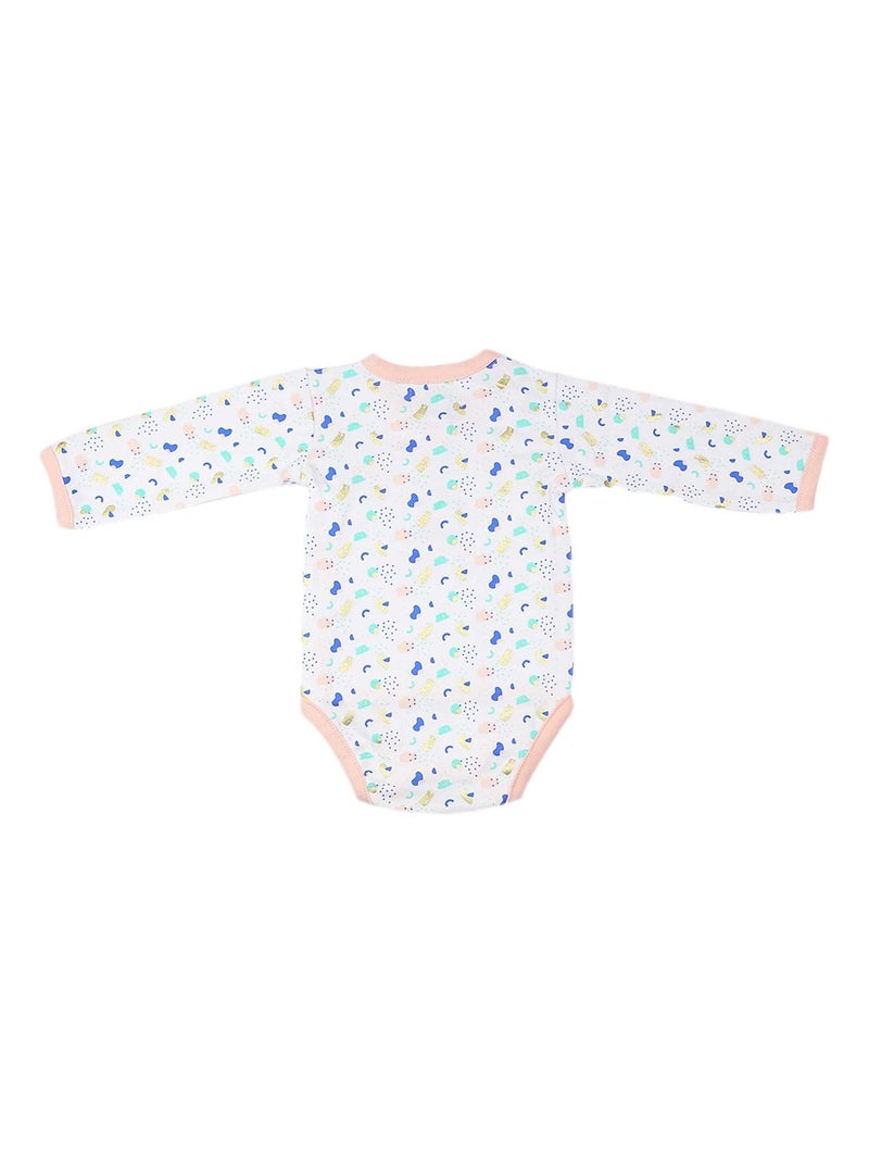 Body Bébé Manche Longue Blanc - Kiabi