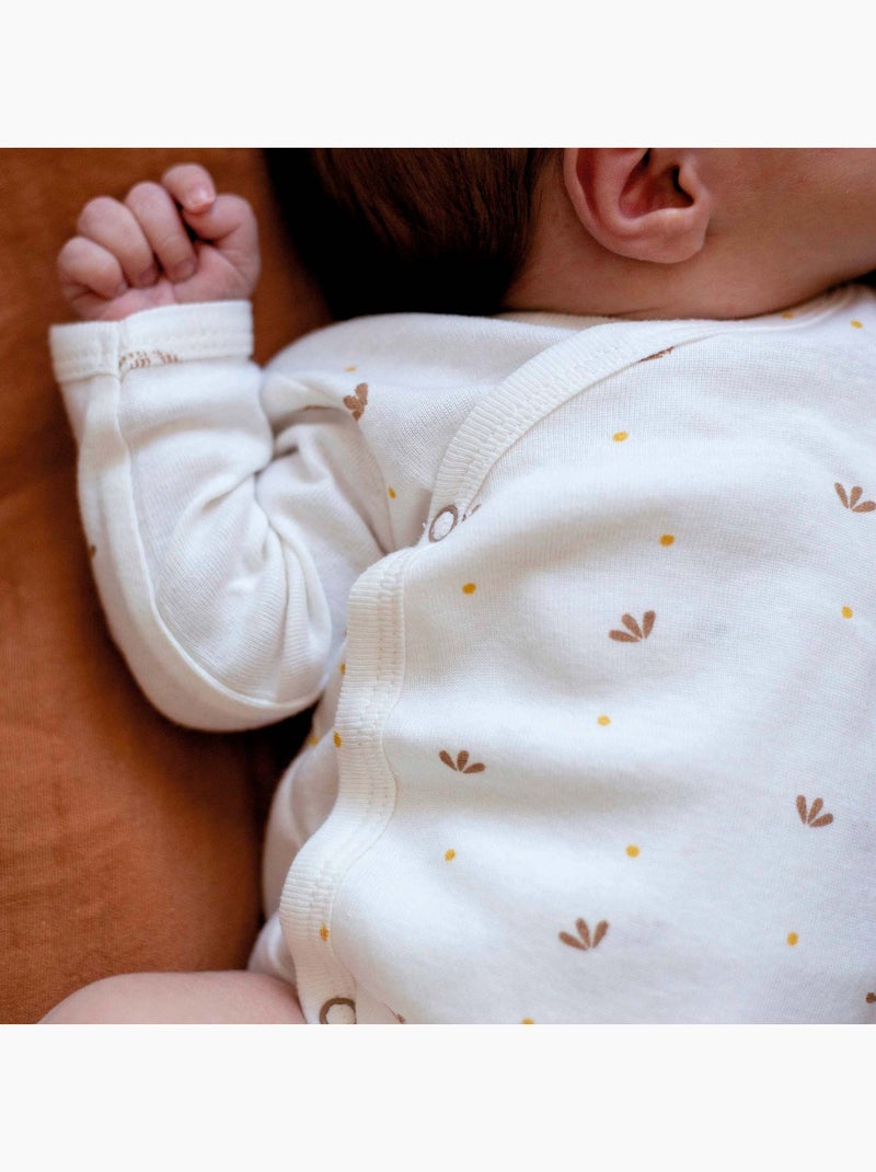 Body Bébé Manche Longue Ecru - Kiabi
