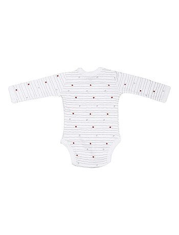 Body bébé manche longue en coton