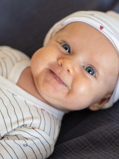 Body bébé manche longue en coton - Kiabi