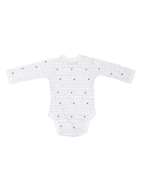 Body bébé manche longue en coton - Kiabi