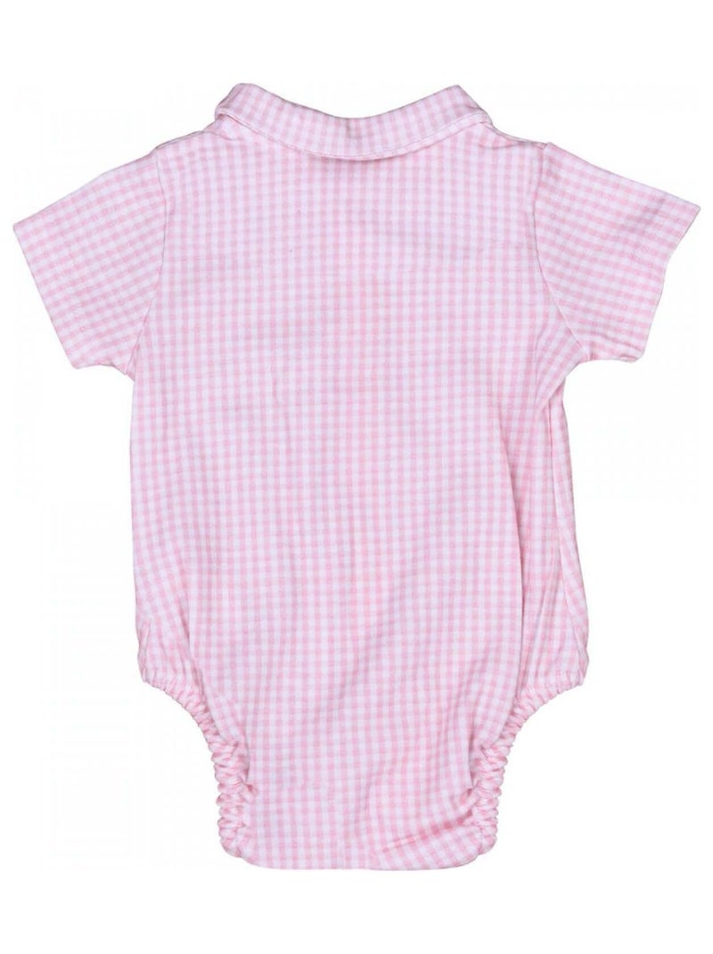 Body bébé manches courtes Vichy, Karl Kitikate Rose - Kiabi