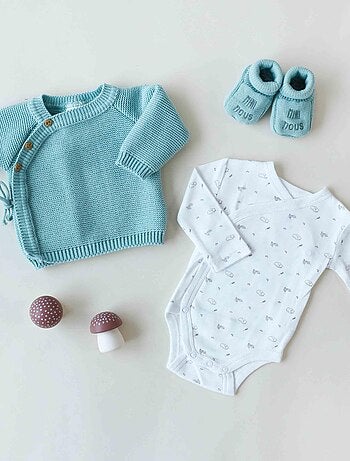 Body bébé motif renard