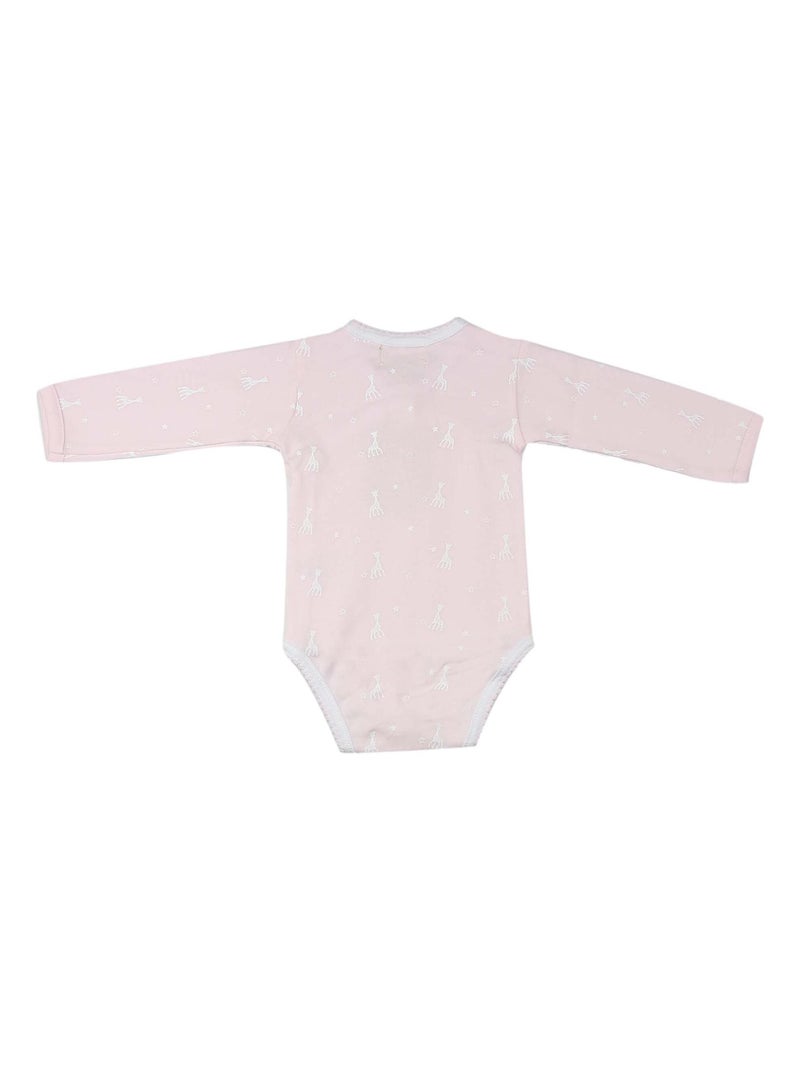 Body Bébé Ouverture Croisé Sophie La Girafe® Rose - Kiabi