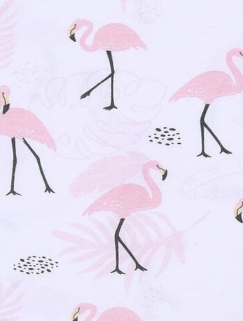 Body bébé sans manches , Flamants roses Kitikate
