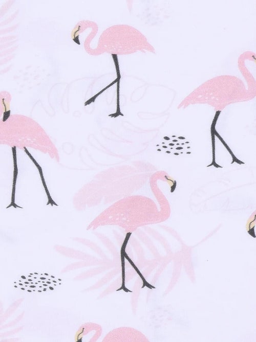 Body bébé sans manches , Flamants roses Kitikate - Kiabi