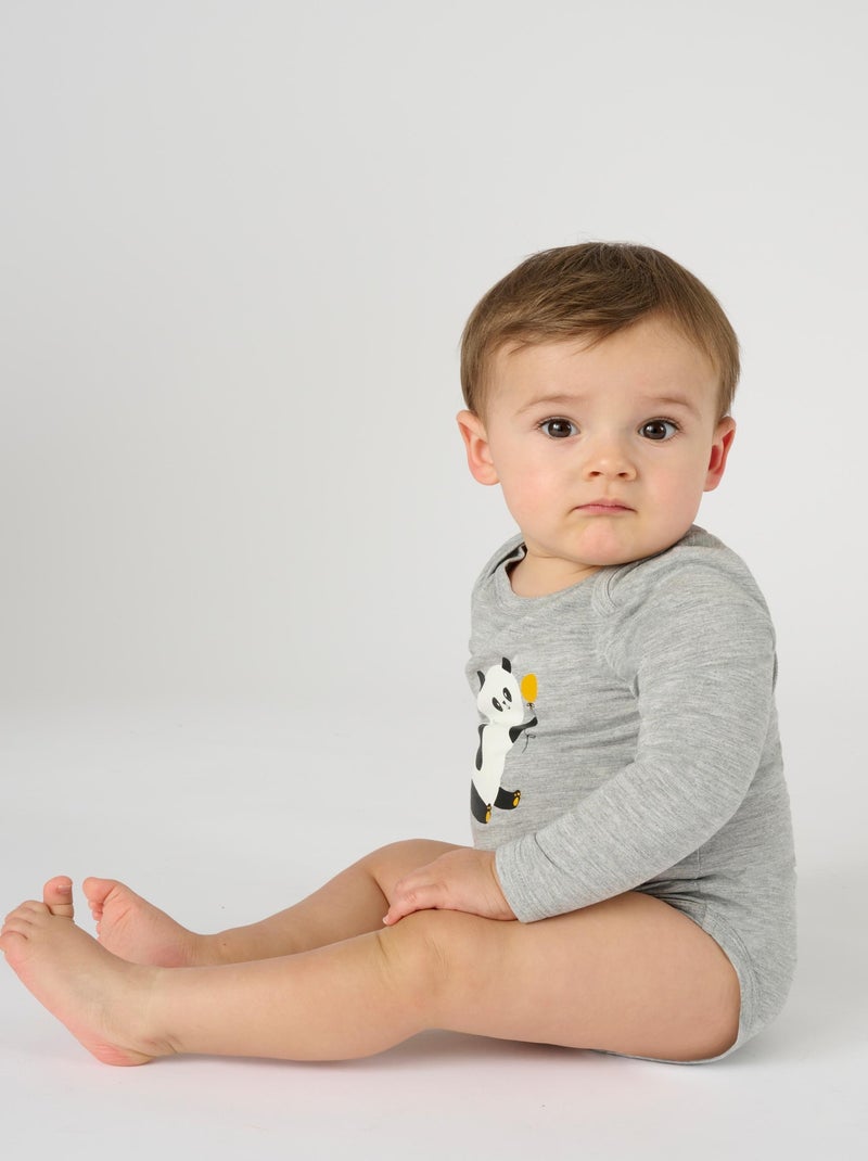 Body bébé Thermolactyl - Damart Gris chiné - Kiabi