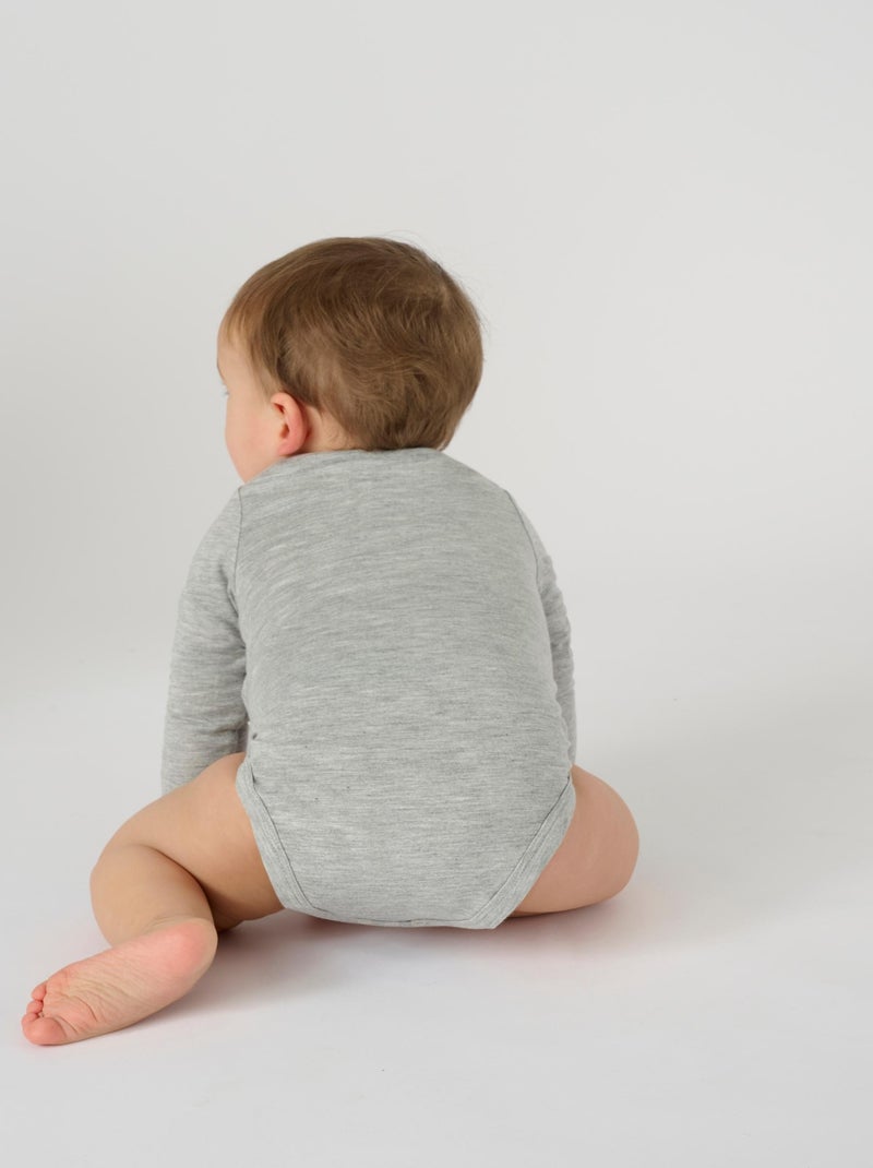 Body bébé Thermolactyl - Damart Gris chiné - Kiabi
