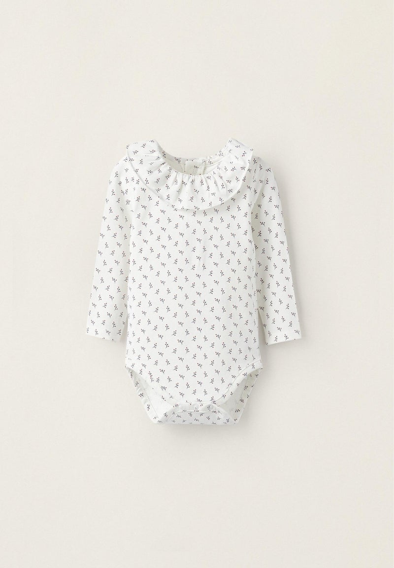 Body blanc à manches longues pour nouveau-né manches longues ATLANTIC COMPANY Blanc - Kiabi