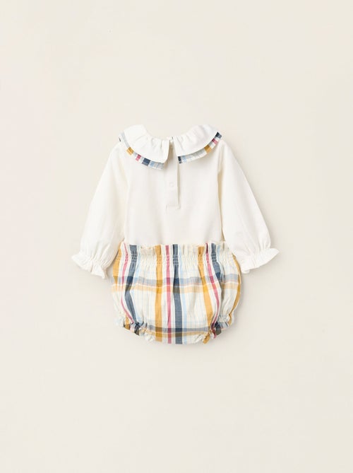 Body + Bloomer à Carreaux Brothers & Sisters - Kiabi