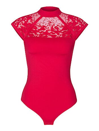 Body brésilien manches courtes Flamenco