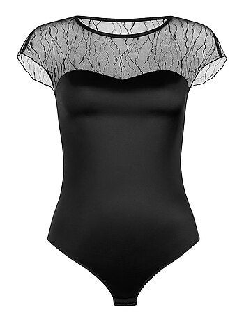 Body brésilien manches courtes Nightscape