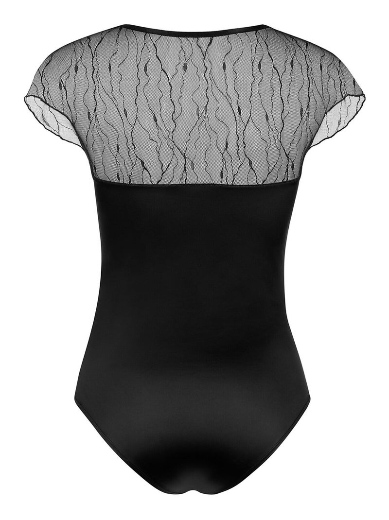 Body brésilien manches courtes Nightscape Noir - Kiabi
