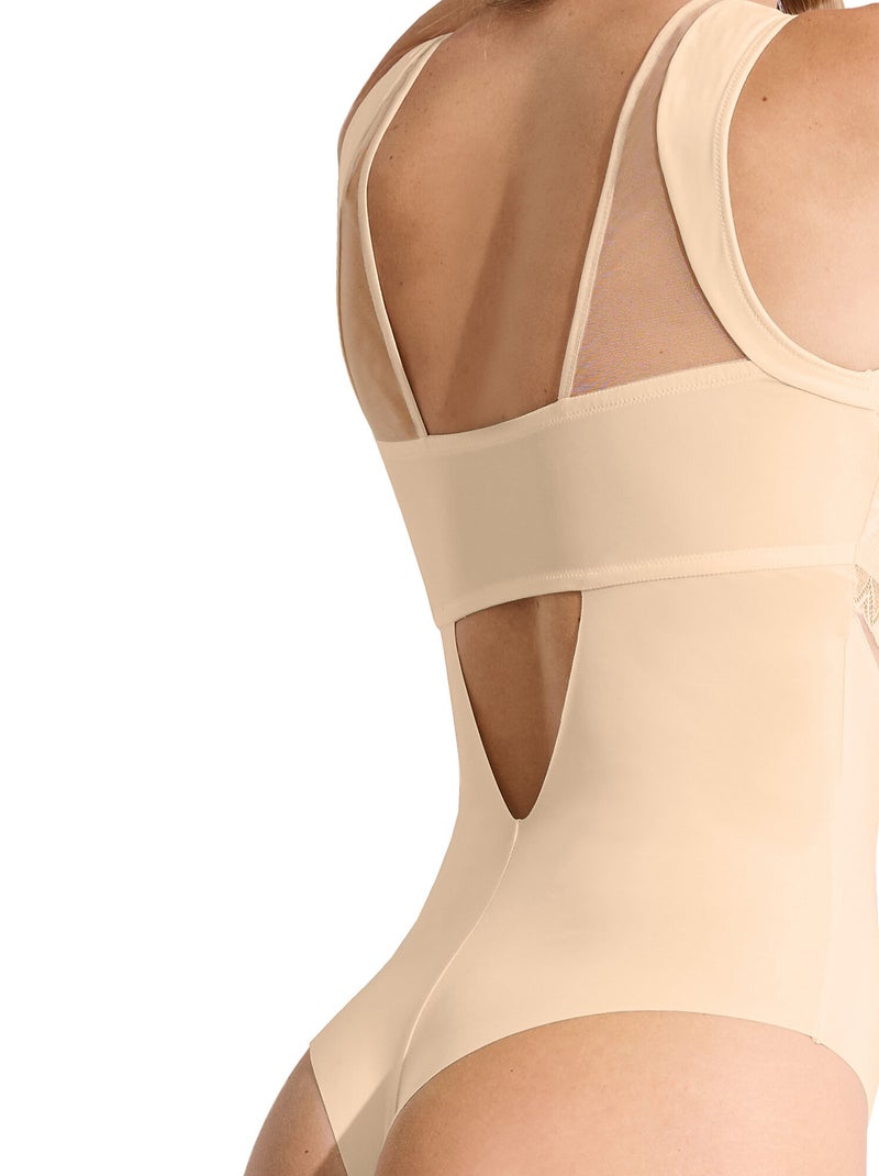 Body brésilien sans armatures CHARISMA Beige - Kiabi