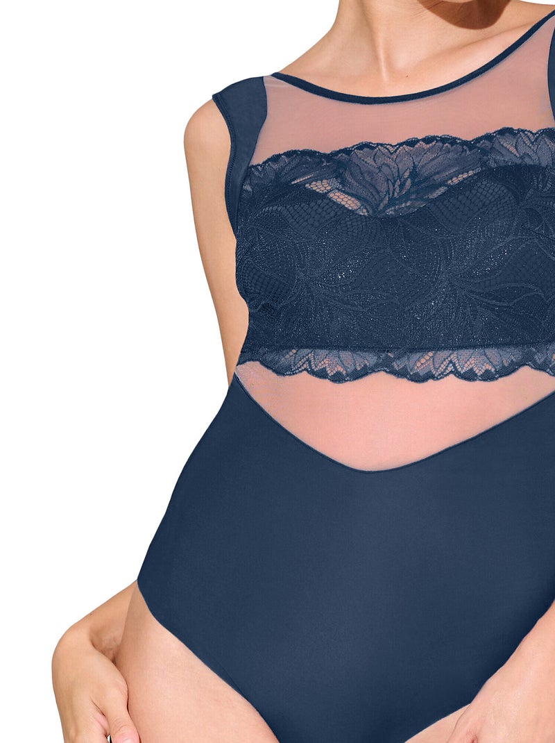 Body brésilien sans armatures CHARISMA Bleu - Kiabi