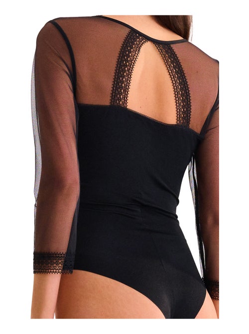 Body brésilien sans armatures manches trois-quarts ADVENTURE - Kiabi