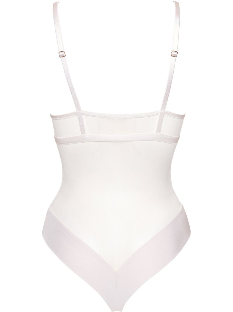 Body brésilien sans armatures rose mariage Ecru - Kiabi