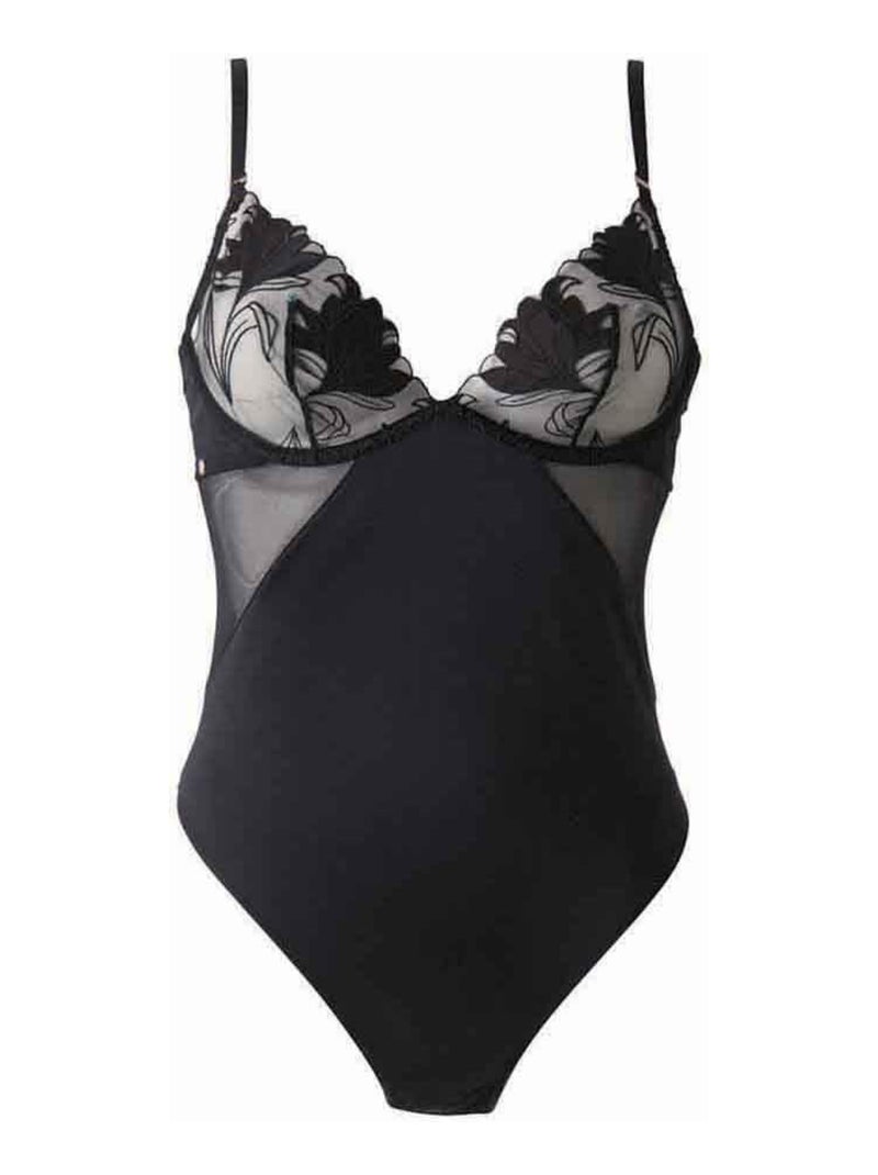 Body CAPUCINE - Morgan Lingerie Noir - Kiabi