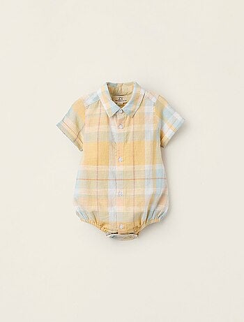 Body-chemise à Carreaux Brothers & Sisters