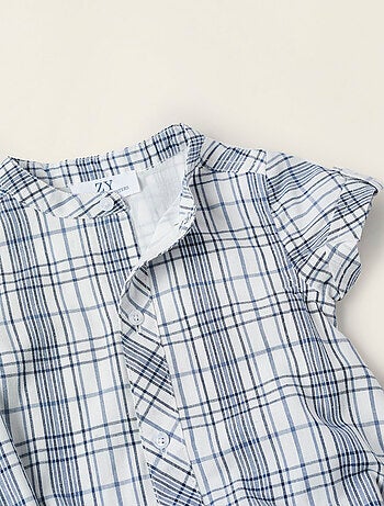 Body-Chemise avec Carreaux