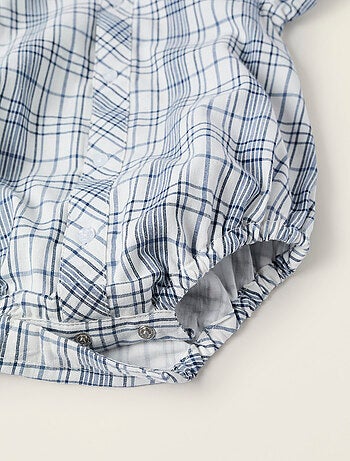 Body-Chemise avec Carreaux