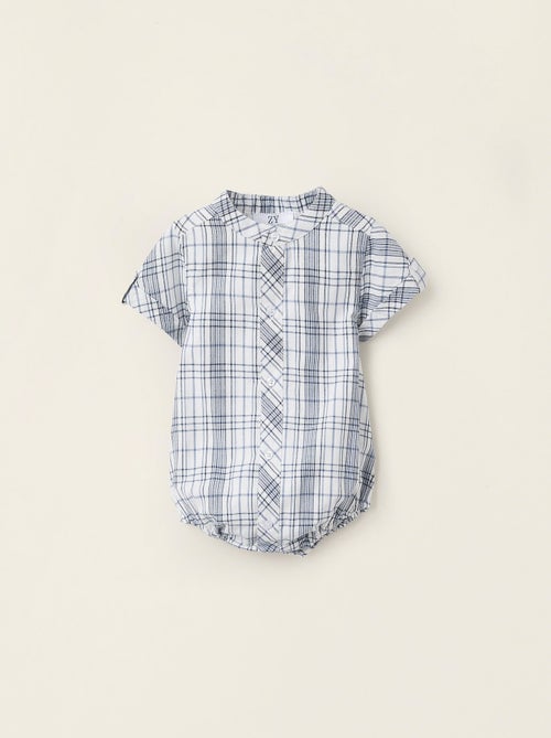 Body-Chemise avec Carreaux - Kiabi