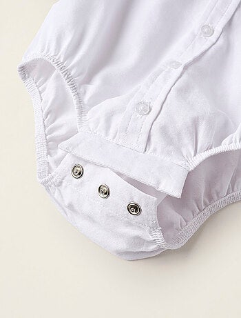 Body-Chemise en Coton