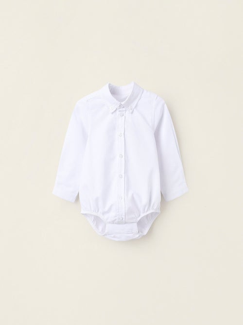 Body-Chemise en Coton - Kiabi